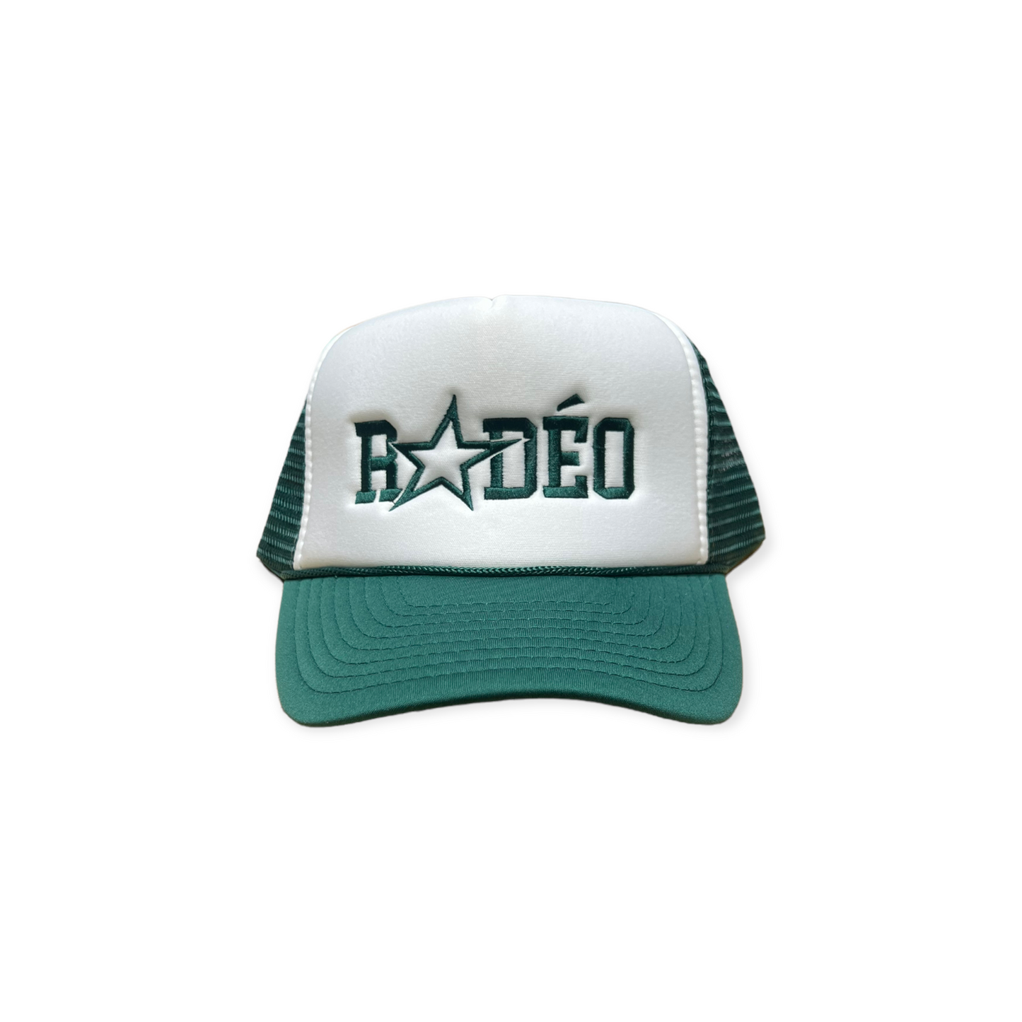 RODÉO ⭐️ TRUCKER HAT- FOREST/WHITE