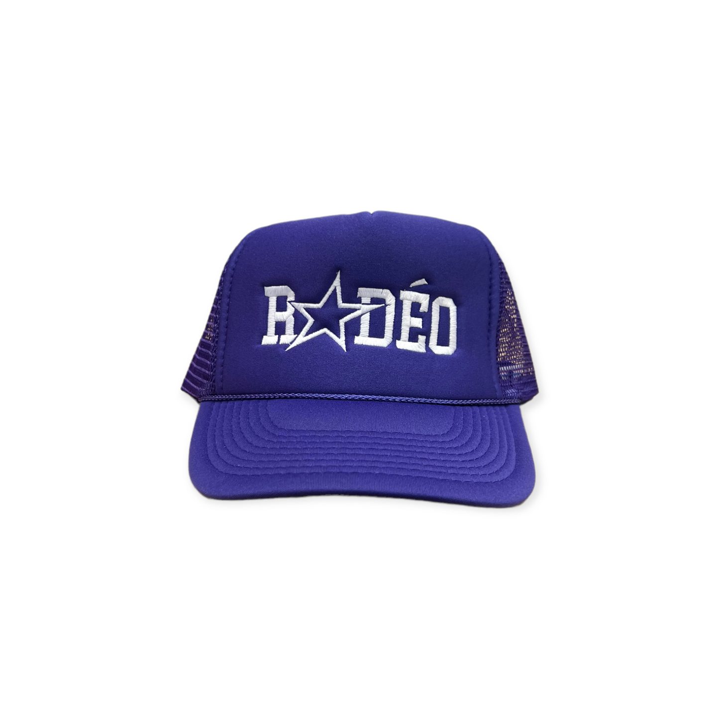 RODÉO ⭐️ TRUCKER HAT- PURPLE/WHITE