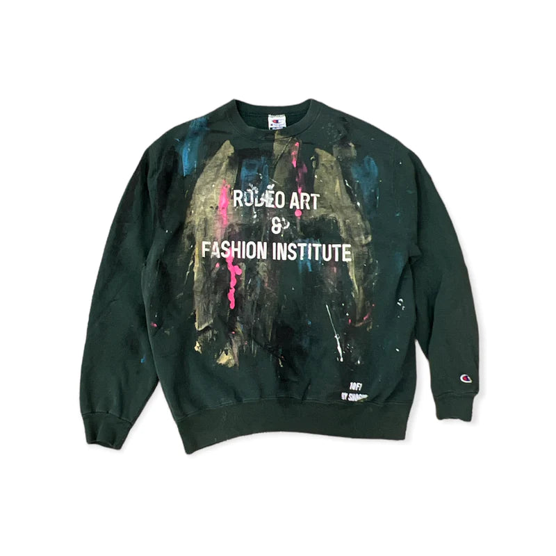 RODÉO ART & FASHION SWEATSHIRT - FOREST GREEN (XL)