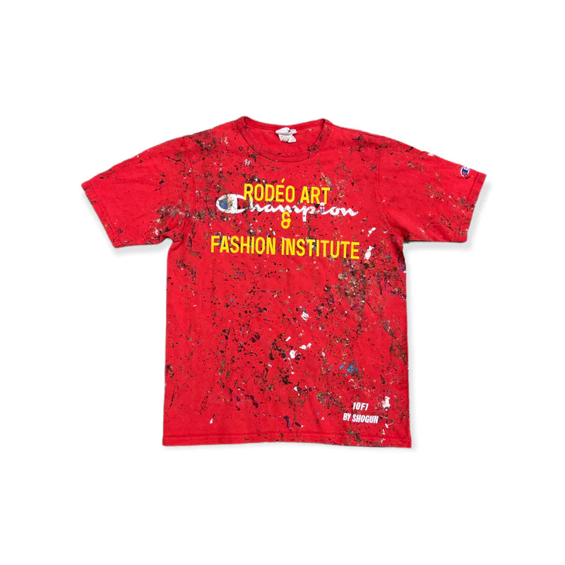 RODÉO ART & FASHION CHAMPION SHIRT - RED (M)