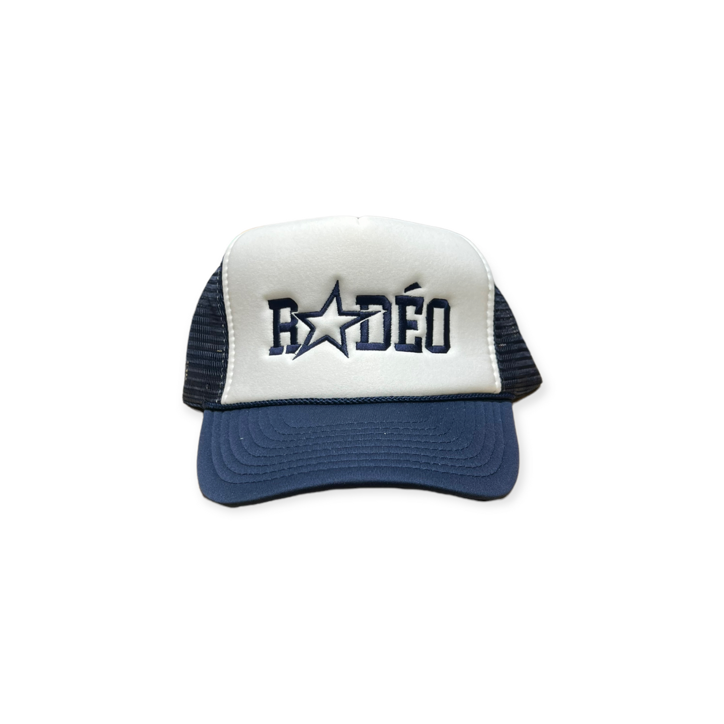 RODÉO ⭐️ TRUCKER HAT- NAVY/WHT