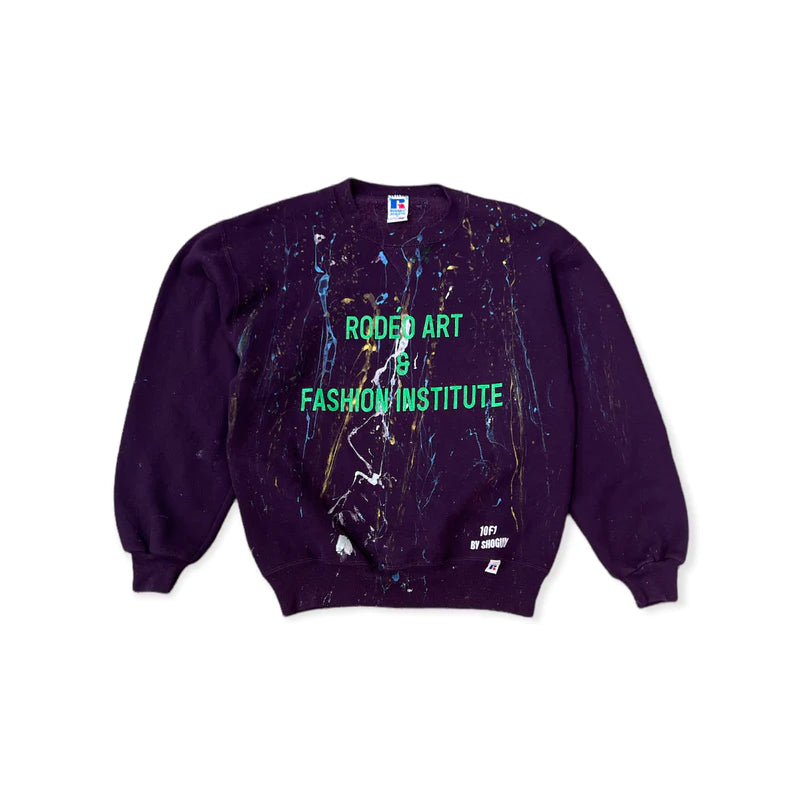 RODÉO ART & FASHION SWEATSHIRT - PURPLE (M)