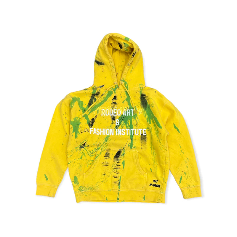 RODÉO ART & FASHION HOODIE - YELLOW (M)