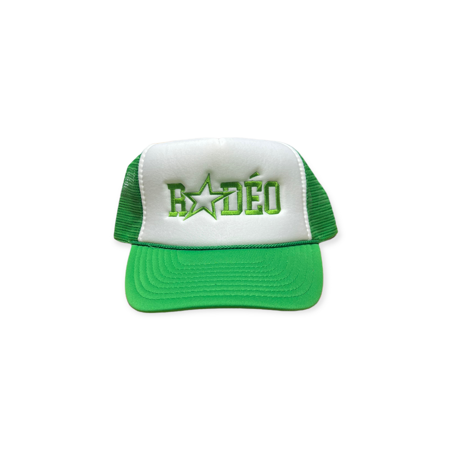RODÉO ⭐️ TRUCKER HAT- GREEN/WHT